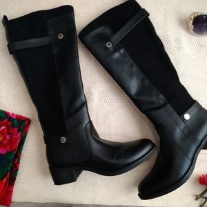 Franco Sorto Chic Riding Style to-the-knee Boots